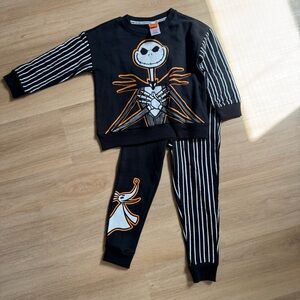Disney Black Nightmare Before Christmas Pajama Set